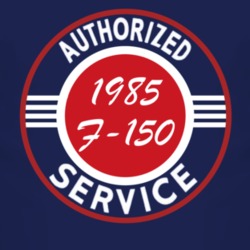 Authorized Service 1985 F-150 Dark T Shirt