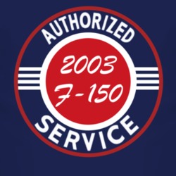 Authorized Service 2003 F-150 Dark T Shirt