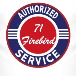 Authorized Service 1971 Pontiac Firebird T Shirt