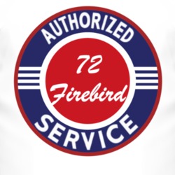 Authorized Service 1972 Pontiac Firebird T Shirt
