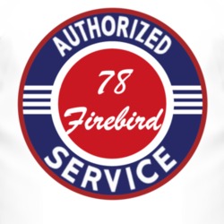 Authorized Service 1978 Pontiac Firebird T Shirt