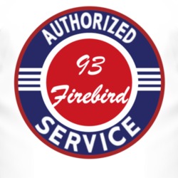 Authorized Service 1993 Pontiac Firebird T Shirt