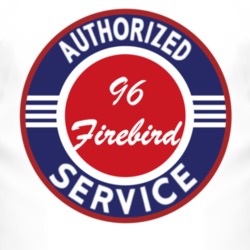 Authorized Service 1996 Pontiac Firebird T Shirt