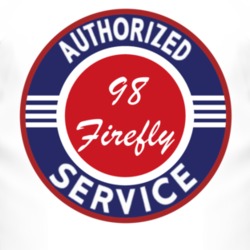 Authorized Service 1998 Pontiac Firefly T Shirt
