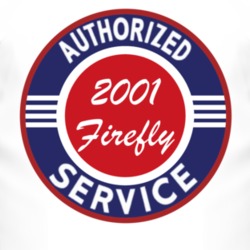 Authorized Service 2001 Pontiac Firefly T Shirt