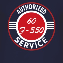 Authorized Service 1960 F-350 Dark T Shirt