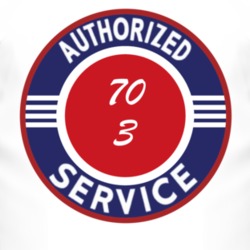 Authorized Service 1970 FJ 3 T Shirt