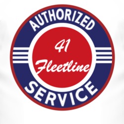Authorized Service 1941 Chevy Fleetline T Shirt