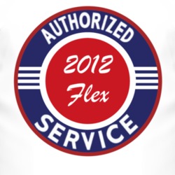 Authorized Service 2012 Flex T Shirt