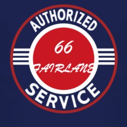 Authorized Service 1966  FAIRLANE Dark T Shirt