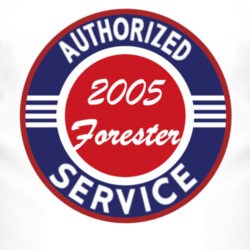 Authorized Service 2005 Chevy Forester T Shirt