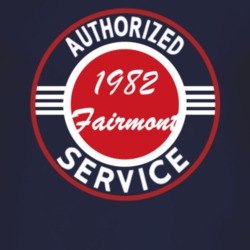 Authorized Service 1982 Fairmont Dark T Shirt