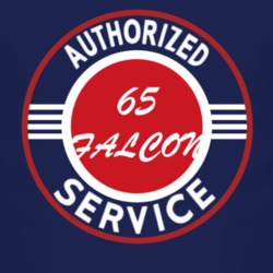 Authorized Service 1965  FALCON Dark T Shirt