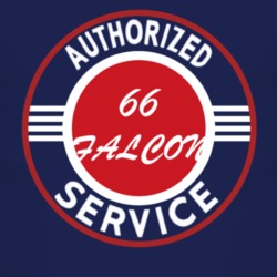 Authorized Service 1966  FALCON Dark T Shirt