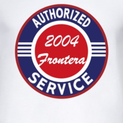 Authorized Service 2004 Chevy Frontera T Shirt