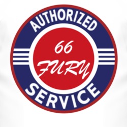 Authorized Service 1966 PLYMOUTH FURY T Shirt