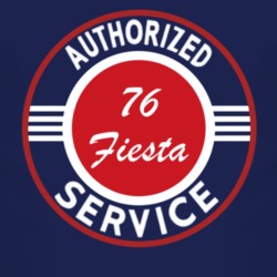 Authorized Service 1976 Fiesta Dark T Shirt