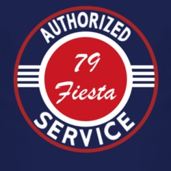 Authorized Service 1979 Fiesta Dark T Shirt