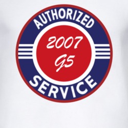 Authorized Service 2007 Pontiac G5 T Shirt