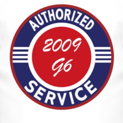 Authorized Service 2009 Pontiac G6 T Shirt
