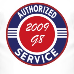 Authorized Service 2009 Pontiac G8 T Shirt