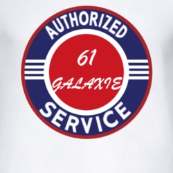 Authorized Service 1961  GALAXIE T Shirt