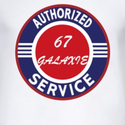 Authorized Service 1967  GALAXIE T Shirt