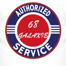Authorized Service 1968  GALAXIE T Shirt