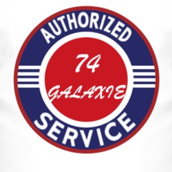 Authorized Service 1974  GALAXIE T Shirt