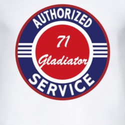 Authorized Service 1971 Jeep Gladiator T Shirt