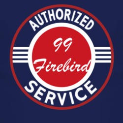 Authorized Service 1999 Pontiac Firebird Dark T Shirt