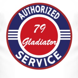 Authorized Service 1979 Jeep Gladiator T Shirt