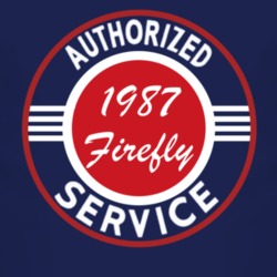 Authorized Service 1987 Pontiac Firefly Dark T Shirt