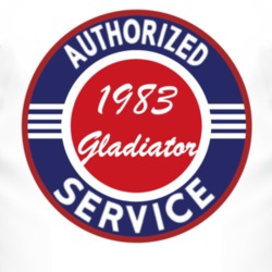 Authorized Service 1983 Jeep Gladiator T Shirt