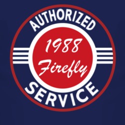 Authorized Service 1988 Pontiac Firefly Dark T Shirt