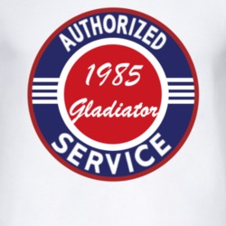 Authorized Service 1985 Jeep Gladiator T Shirt