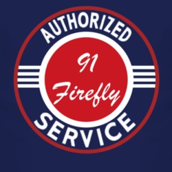 Authorized Service 1991 Pontiac Firefly Dark T Shirt