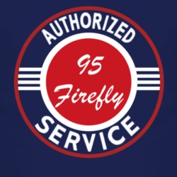 Authorized Service 1995 Pontiac Firefly Dark T Shirt