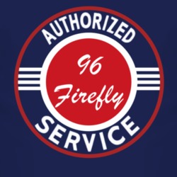 Authorized Service 1996 Pontiac Firefly Dark T Shirt
