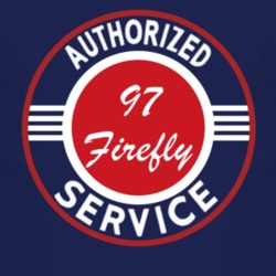 Authorized Service 1997 Pontiac Firefly Dark T Shirt