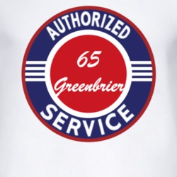 Authorized Service 1965 Chevy Greenbrier T Shirt
