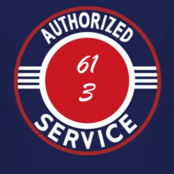 Authorized Service 1961 FJ 3 Dark T Shirt