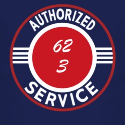 Authorized Service 1962 FJ 3 Dark T Shirt