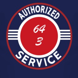 Authorized Service 1964 FJ 3 Dark T Shirt