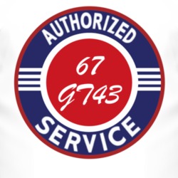 Authorized Service 1967 GT43 T Shirt