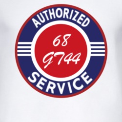 Authorized Service 1968 GT44 T Shirt