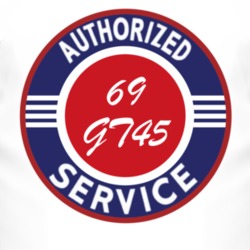 Authorized Service 1969 GT45 T Shirt