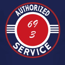 Authorized Service 1969 FJ 3 Dark T Shirt