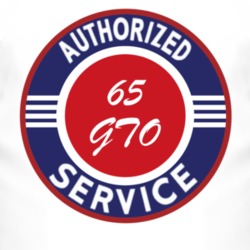 Authorized Service 1965 Pontiac GTO T Shirt