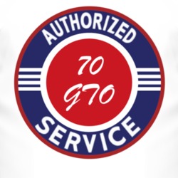 Authorized Service 1970 Pontiac GTO T Shirt